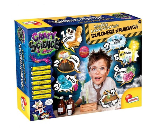 Lisciani Giochi Crazy Science Laboratorium szalonego naukowca - 521581 - zdjęcie